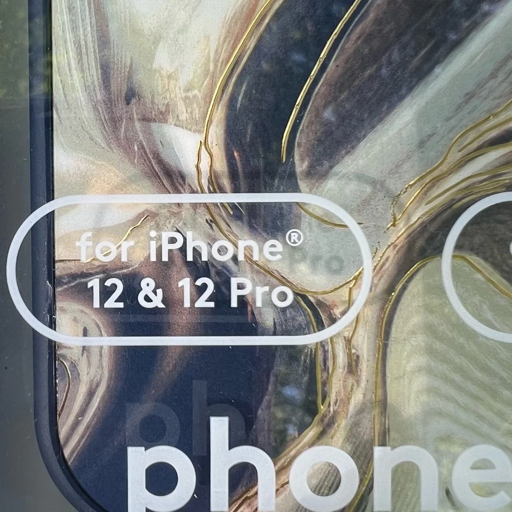 💝FREEw/any purchase Apple iPhone 12/iPhone 12 Pro Case. Elegant Navy design New